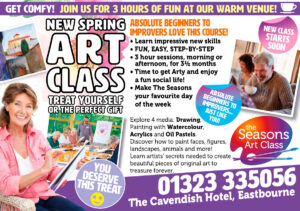 Seasons Art Class flyer