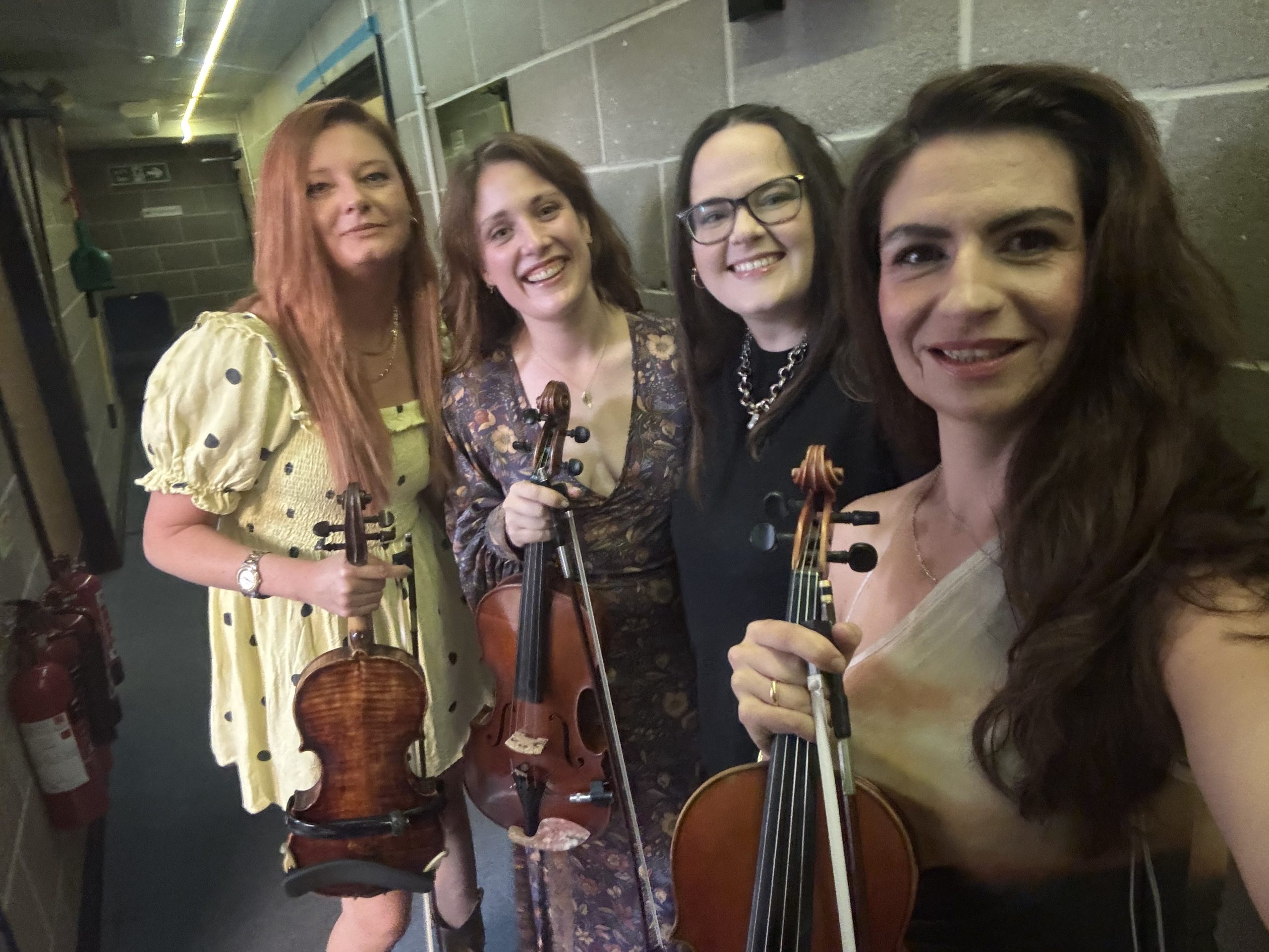 Spectre Quartet Alter Eagles Backstage